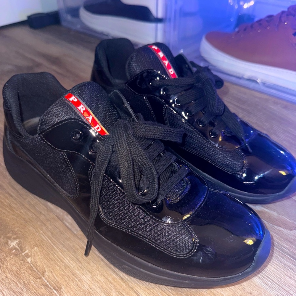 Prada- America’s Cup low-top sneaker